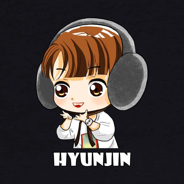 STRAY KIDS HYUNJIN CHIBI by LySaTee